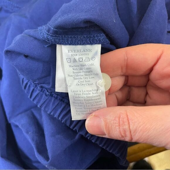 Everlane The Bubble Top Cropped Organic Cotton Top - Picture 10 of 10